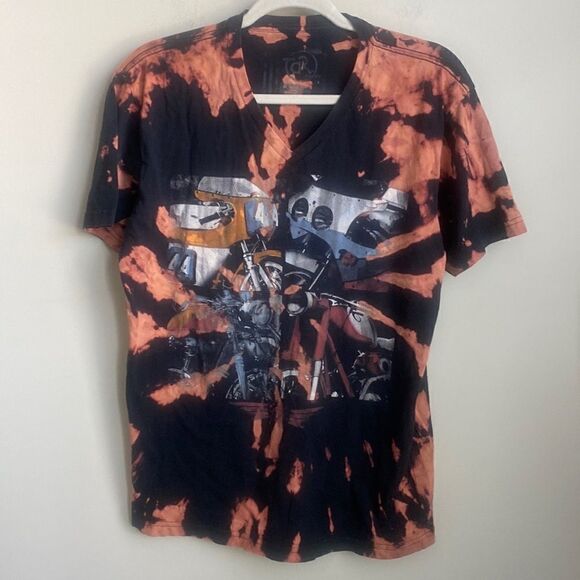 AR Racer Tie-dye Mens Graphic T-shirt M - Picture 1 of 5